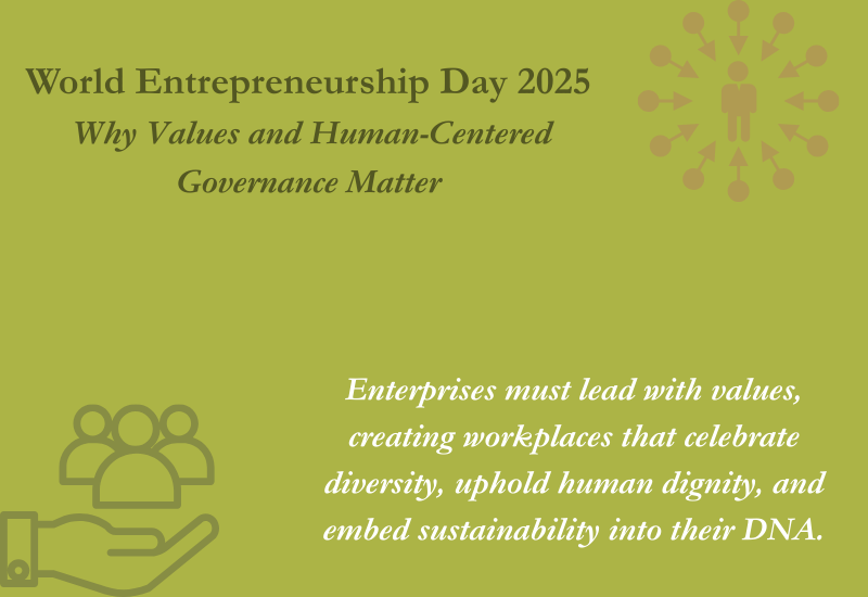 Entrepreneurship, Values, and Corporate Governance: Building Nations, Not Just Profits