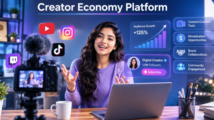 The Creator Economy Platform Market: AI, Digital Entrepreneurship, and the Future of Online Business